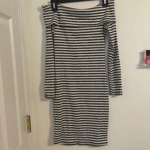 Off the Shoulder body con dress